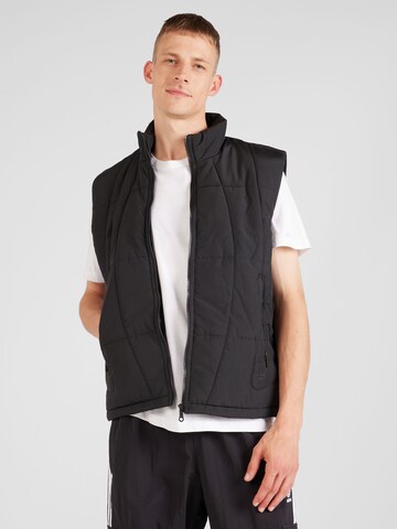 Gilet ADIDAS ORIGINALS en noir : devant