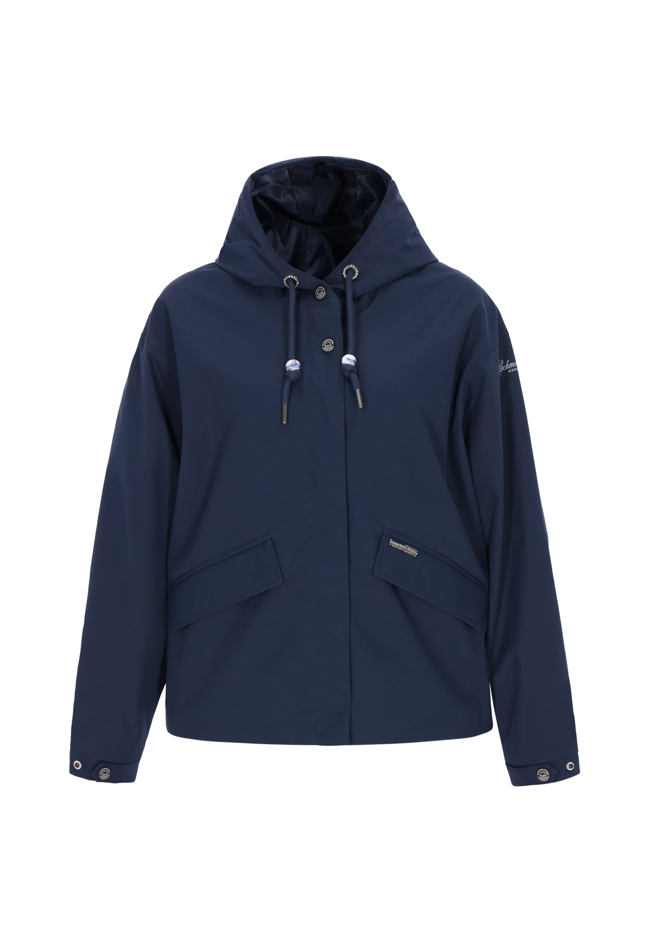 Schmuddelwedda - Casaco funcionais em azul: frente