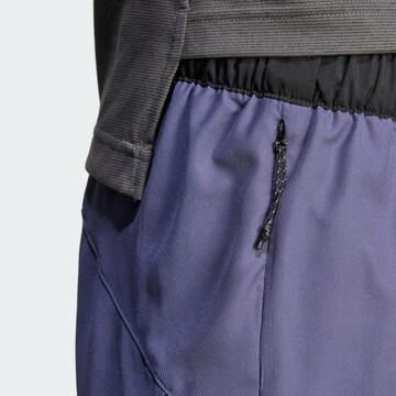 ADIDAS TERREX Regular Workout Pants 'Multi' in Purple