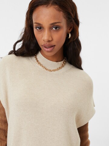 Pull-over 'Magnea' MSCH COPENHAGEN en beige