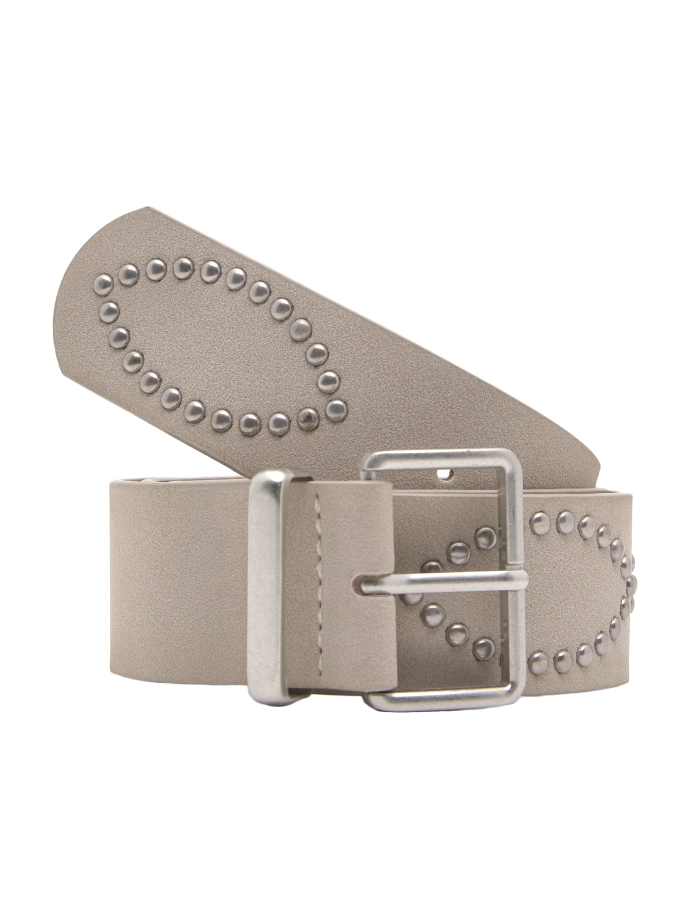 Pull&Bear Gürtel in Weiß: Vorderseite