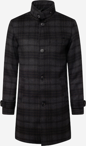 JACK & JONES Between-seasons coat 'Melton' in Black: front