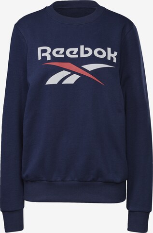 Reebok Sweatshirt in Blue: front
