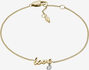 FOSSIL Bracelet in Gold: front