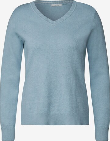 CECIL Sweater in Blue: front