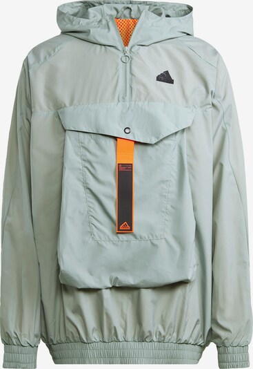 ADIDAS SPORTSWEAR Athletic Jacket 'City Escape' in Mint / Orange / Black, Item view