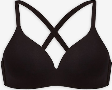 Soutien-gorge Gisela en noir : devant