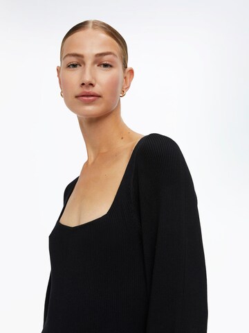 OBJECT Knitted dress 'AGNES' in Black