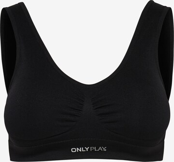 ONLY PLAY Bustier Sports-BH 'Mira' i sort: forside