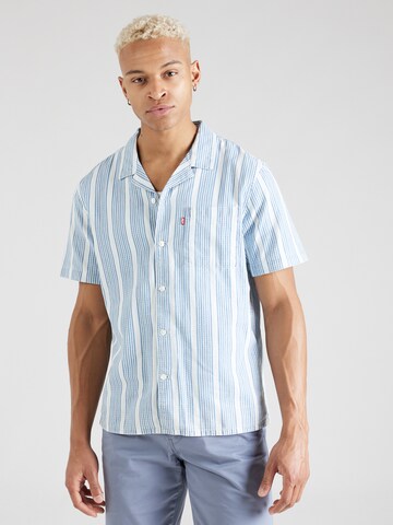 LEVI'S ® - Ajuste confortable Camisa en azul: frente