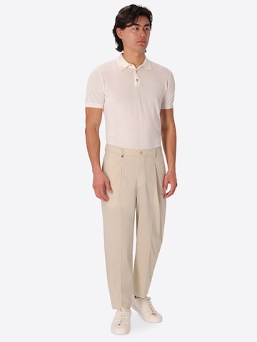 Regular Pantalon à pince 'T. GRANO' Distretto12 en beige