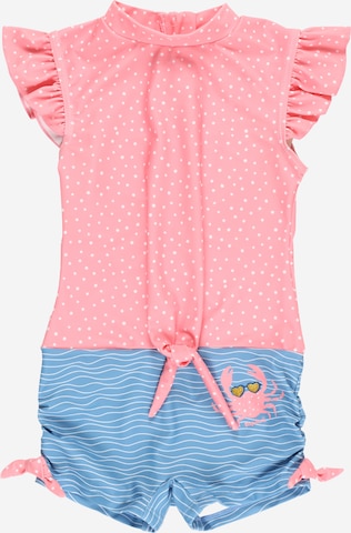 Maillot de bain PLAYSHOES en rose : devant