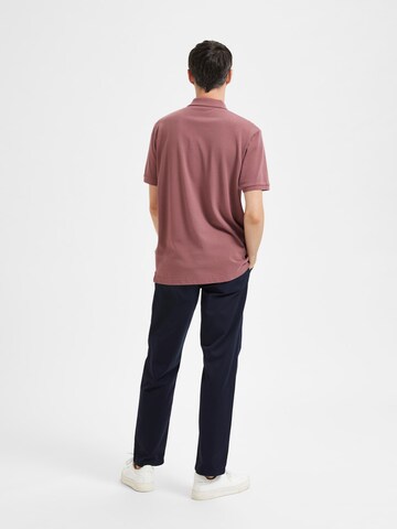 Maglietta 'Dante' di SELECTED HOMME in rosa