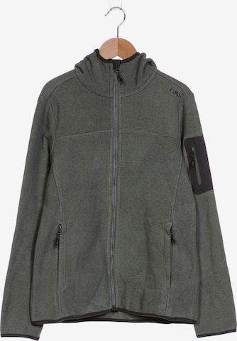 CMP Sweatshirt & Zip-Up Hoodie in M in Green: front