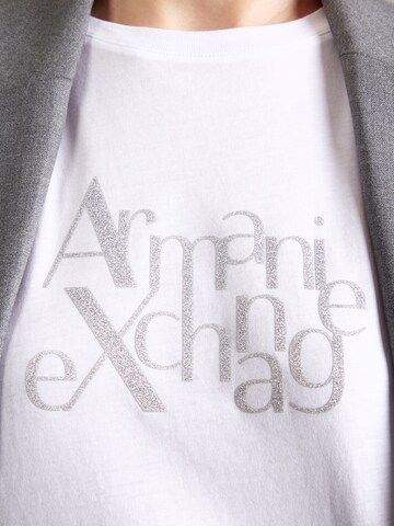 ARMANI EXCHANGE Tričko - Biela