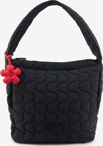 Borsa a spalla 'Vaala' di Seidenfelt in nero: frontale