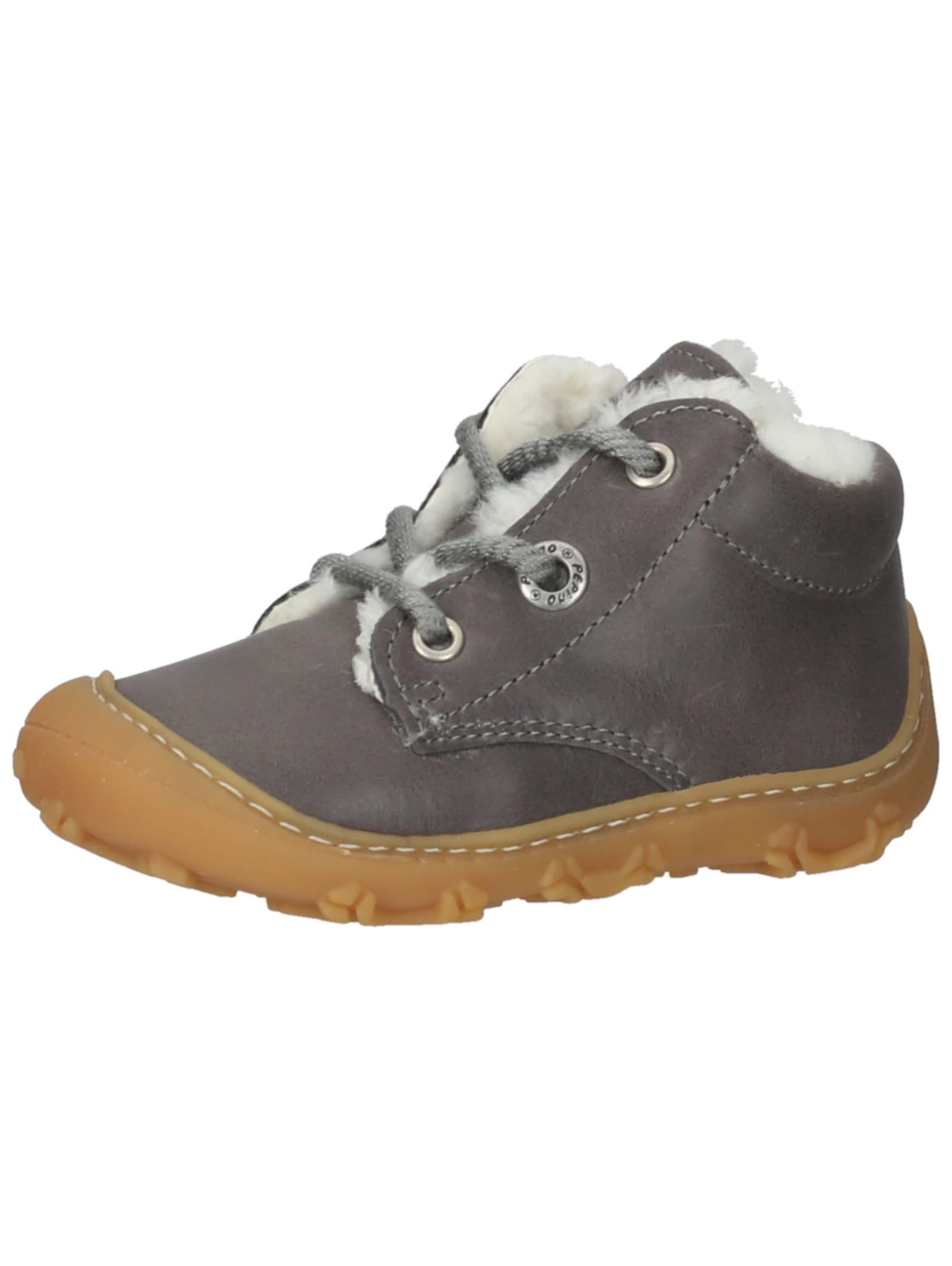 Pepino First-step shoe in Grey: front