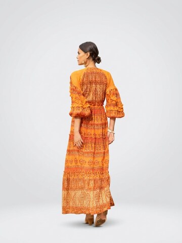 Miss June Jurk in Oranje
