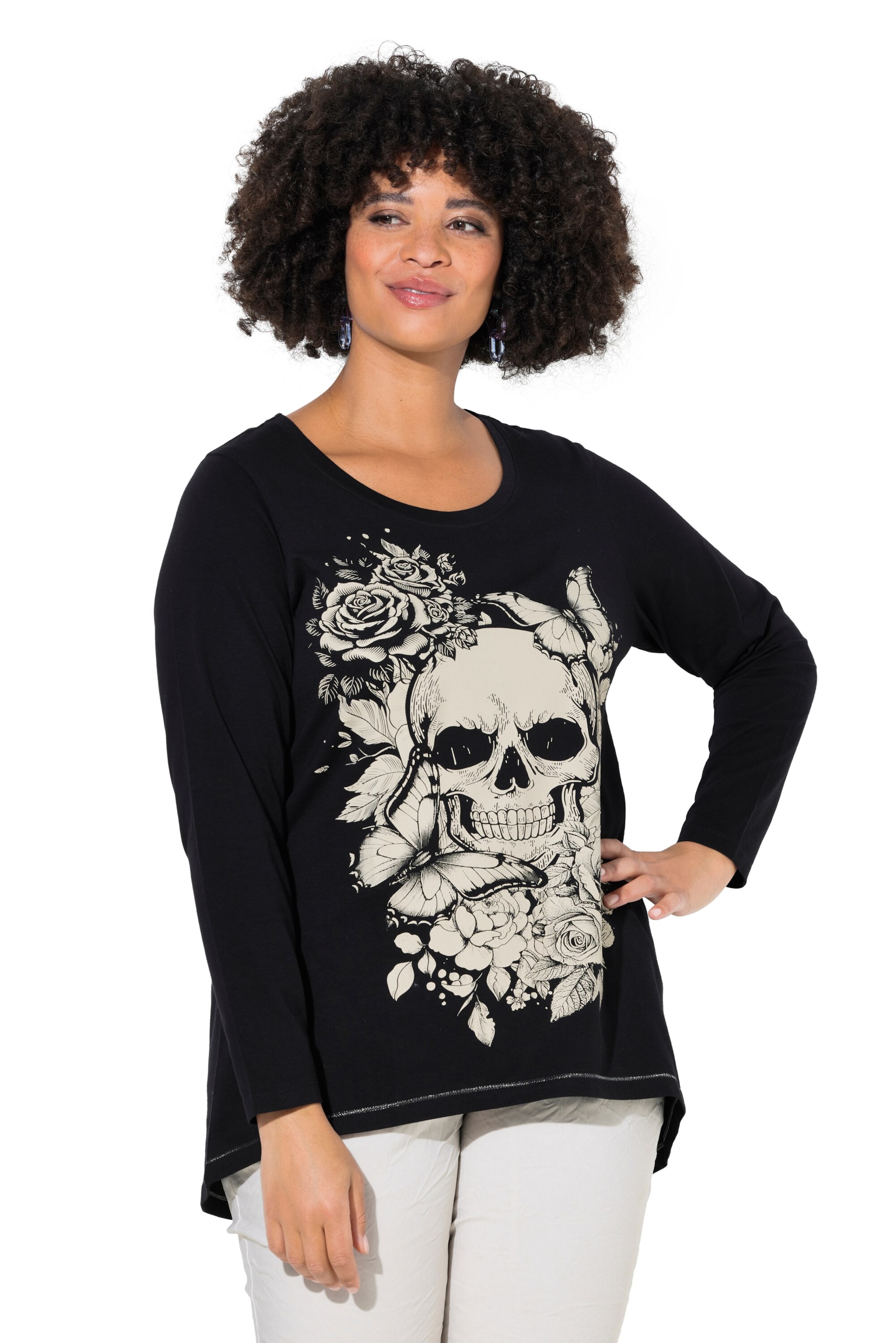 Angel of Style Shirt in Zwart: voorkant