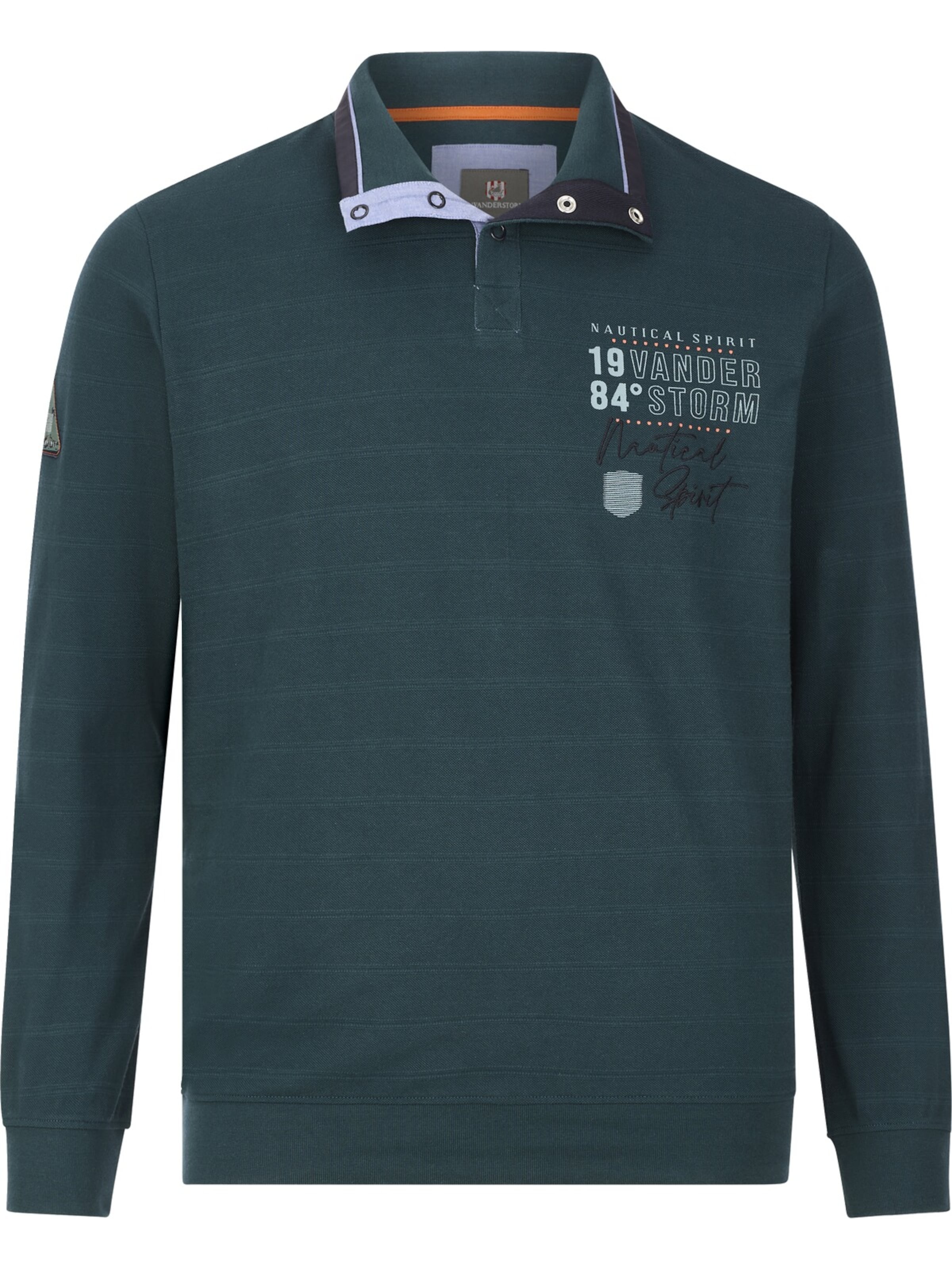 Jan Vanderstorm Shirt 'Magnusdal' in Grün: Vorderseite