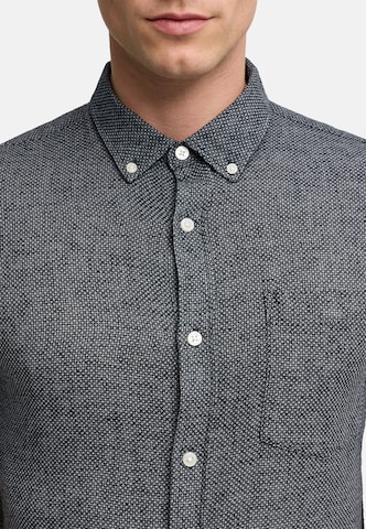 Kronstadt Regular fit Button Up Shirt ' KSGallagher ' in Grey