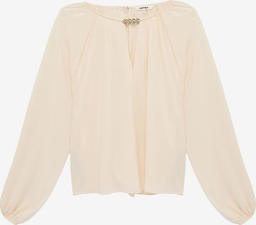 Koton Blouse in Beige: voorkant