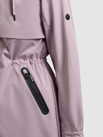 khujo - Sobretudo meia-estação 'Pinax2 ' em roxo