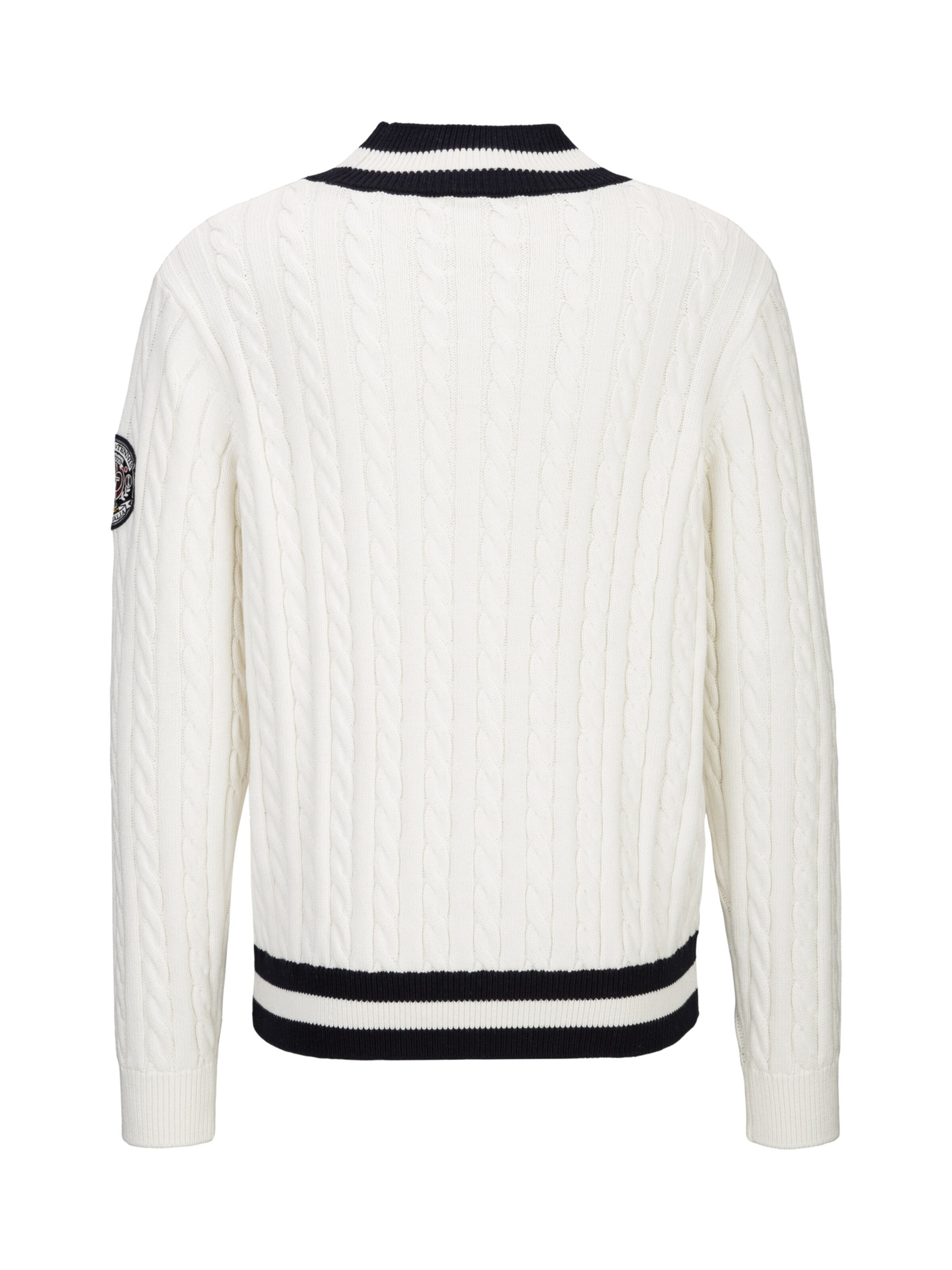 19V69 ITALIA Trui 'Eliano' in Wit