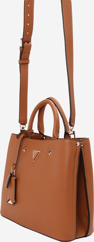 GUESS Handbag 'Meridian' in Brown