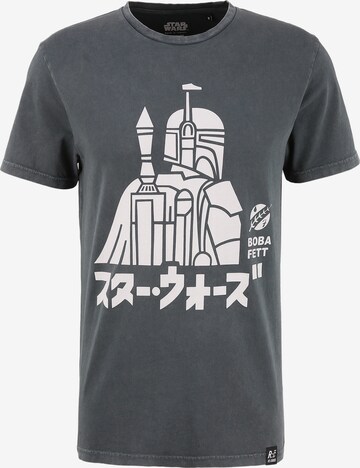 T-Shirt 'Boba Fett' Recovered en gris : devant