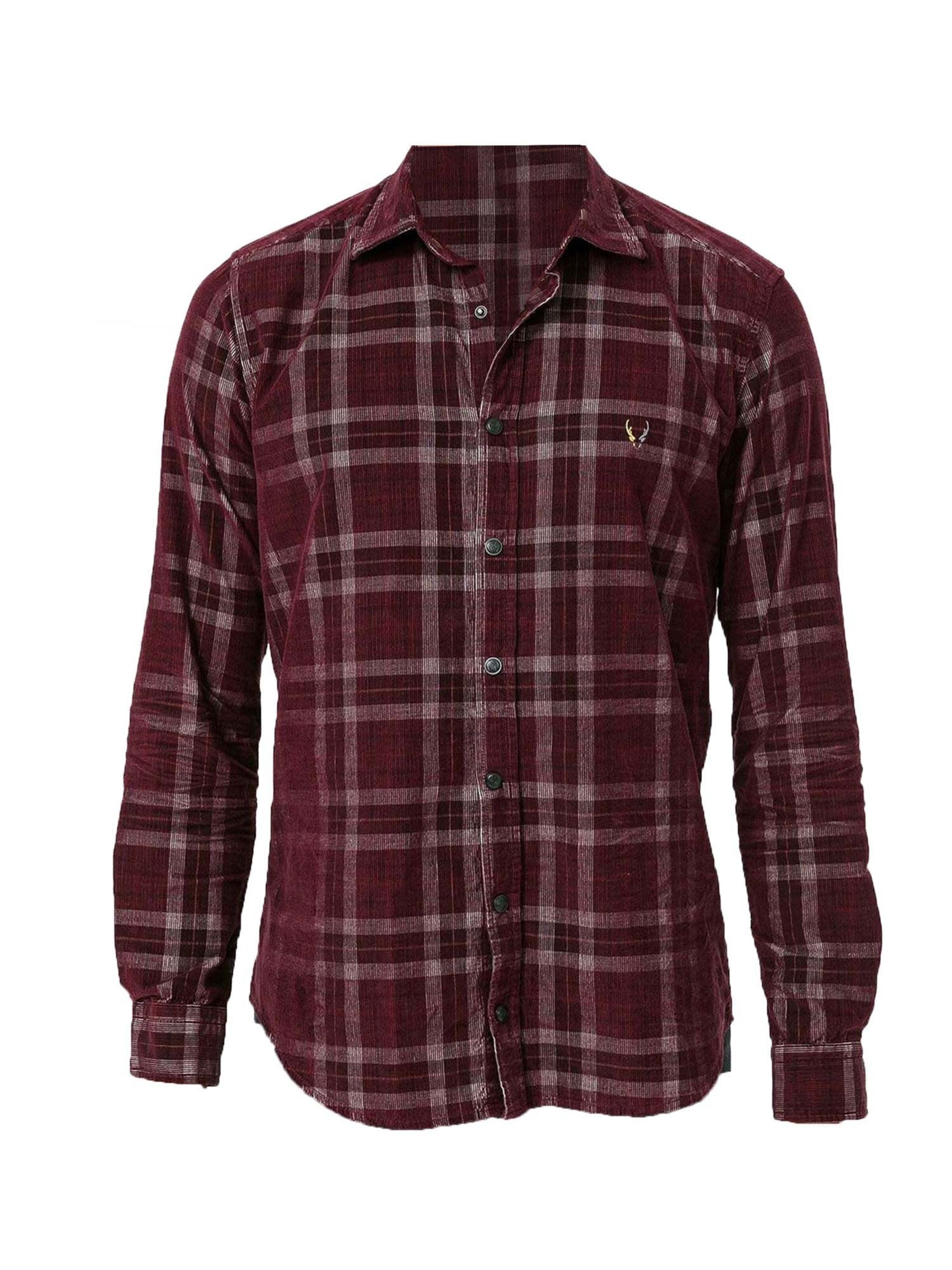 By Diess Collection Rovný strih Košeľa - Červená: predná strana