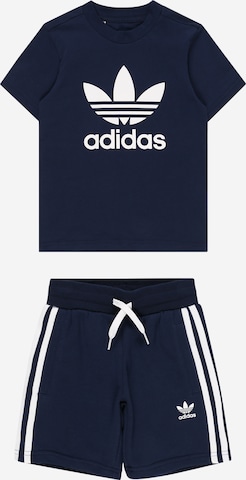 zils ADIDAS ORIGINALS Treniņtērps 'Adicolor And': no priekšpuses