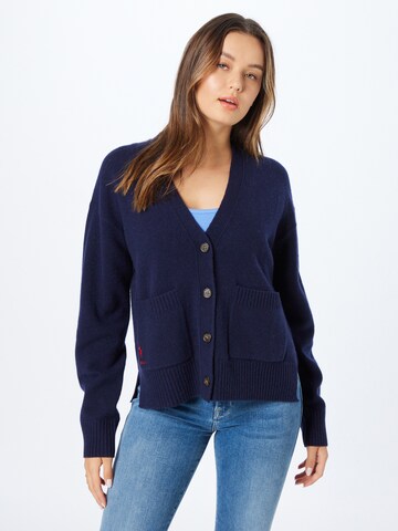 Polo Ralph Lauren Knit cardigan in Blue: front