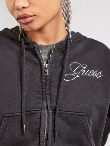 GUESS Originals Bluza rozpinana 'GO' w kolorze czarny