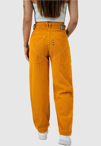 HOMEBOY Широка кройка Панталон в жълто