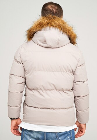 behype Winterjacke 'BHADLYR' in Beige