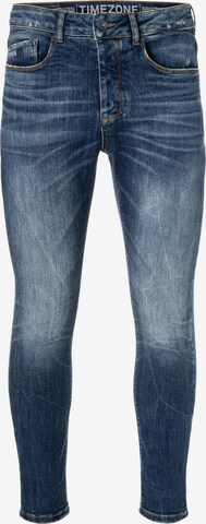 TIMEZONE Skinny Jeans 'Dwyane' in Blue: front