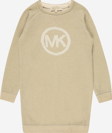 Robe Michael Kors Kids en beige : devant