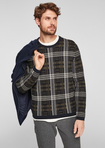 Pull-over s.Oliver en bleu : devant