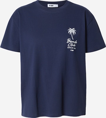 Maglietta di Tally Weijl in blu: frontale