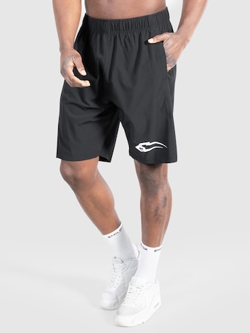 Smilodox Loose fit Workout Pants 'Kenley' in Black