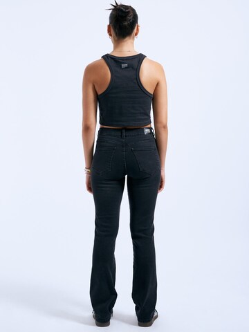Dr. Denim Skinny Jeans 'Lexy Straight' in Zwart