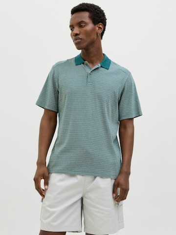 JACK & JONES Shirt 'JCOLATIM POLO SS' in Grey