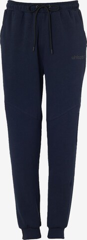 UHLSPORT Loose fit Workout Pants in Blue: front