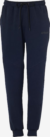 UHLSPORT Loose fit Workout Pants in Blue: front