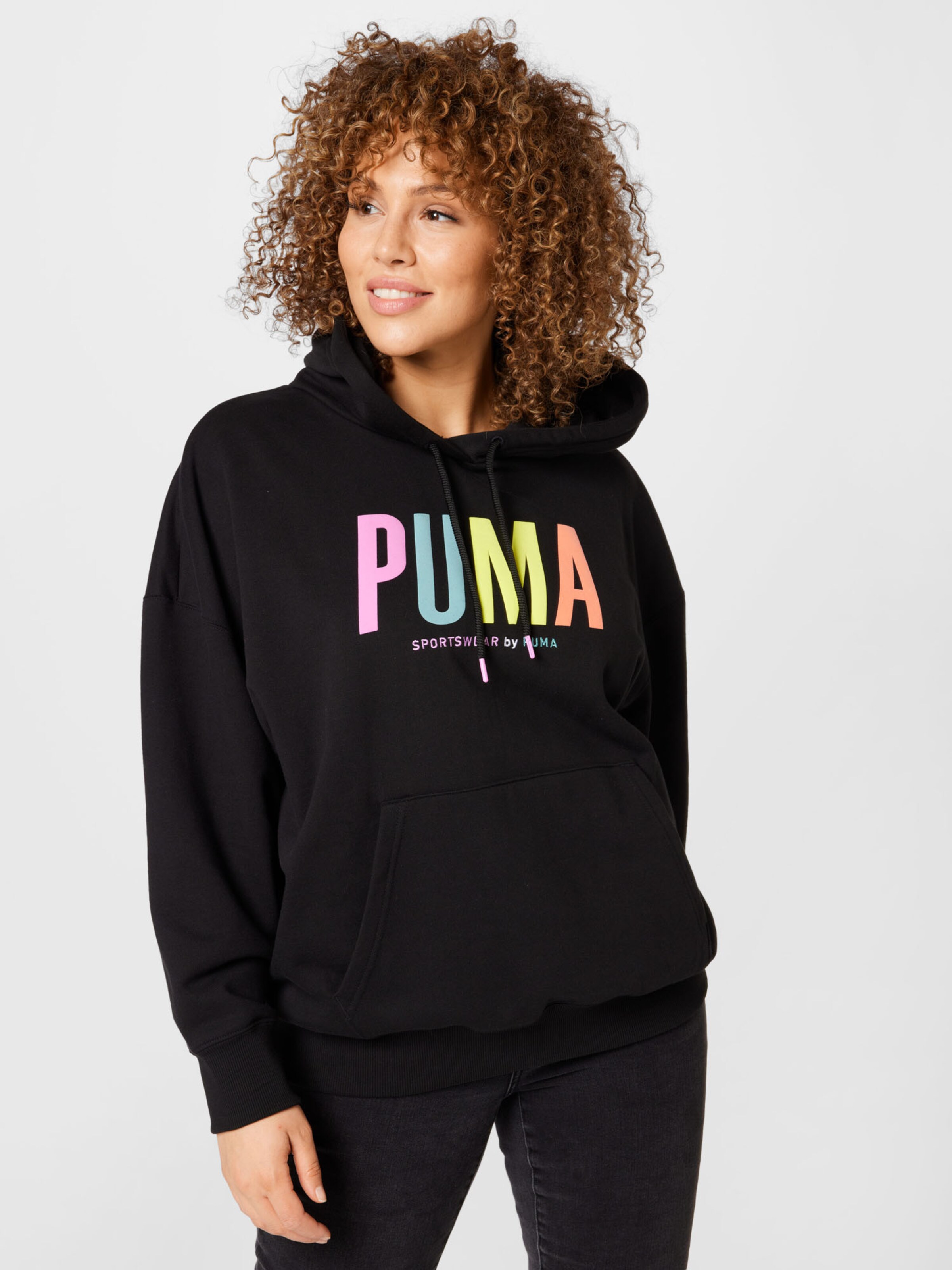 Frauen Sportarten PUMA Sportsweatshirt in Schwarz - KD28699 Frauen Sportarten PUMA Sportsweatshirt in Schwarz - KD28699