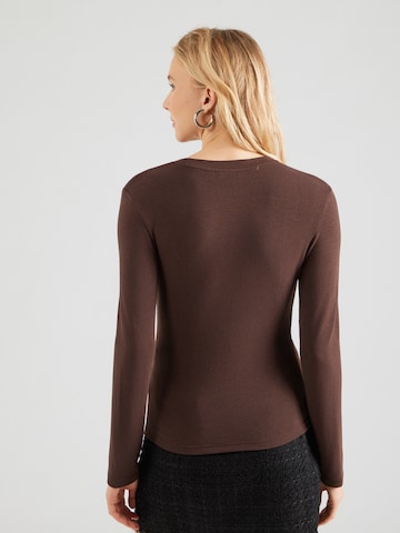 T-shirt 'Lidie' Noella en marron