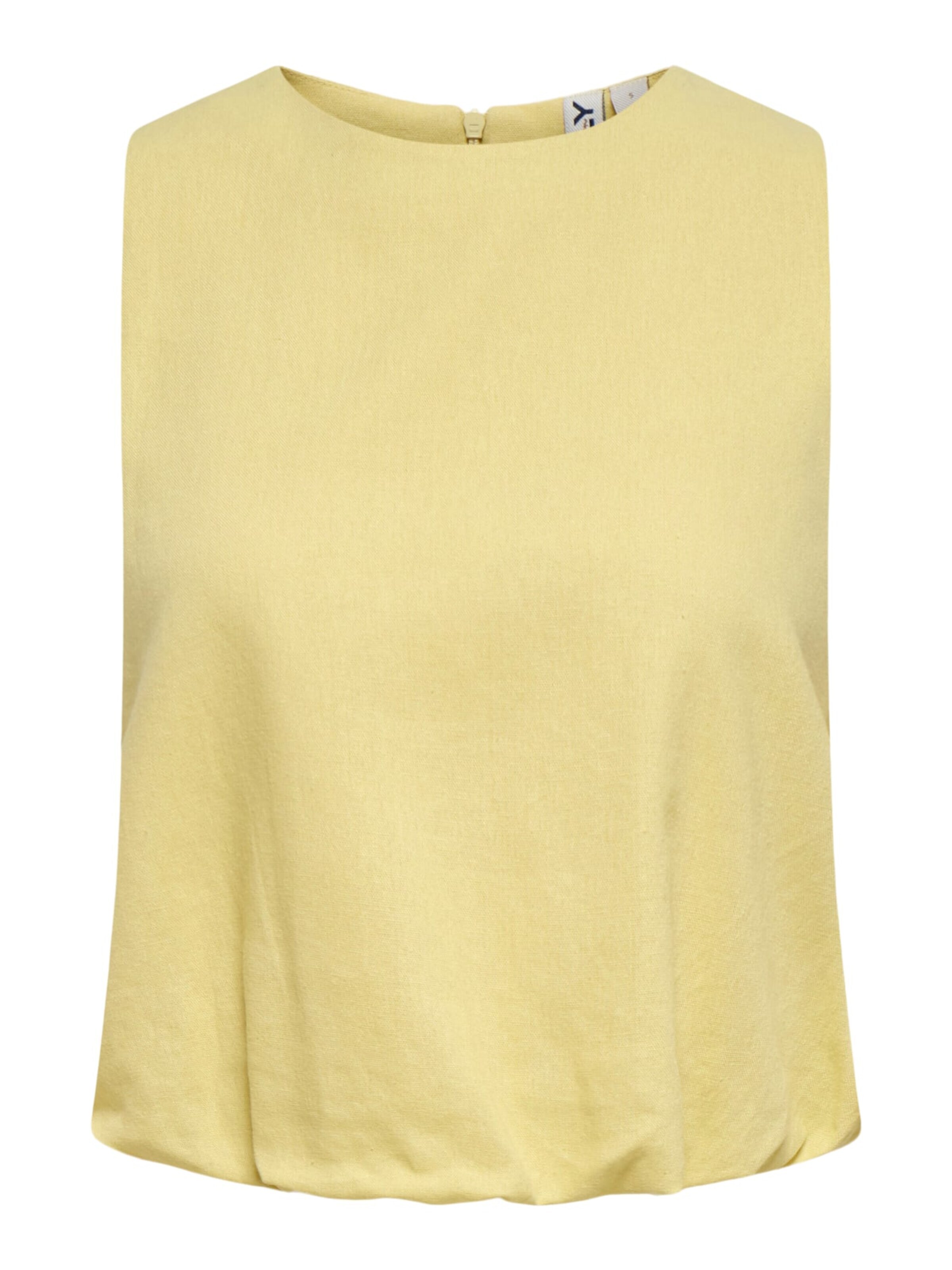 ONLY Tricot 'Goa' in Geel: voorkant