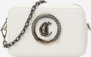 Just Cavalli - Bolso de hombro en blanco: frente