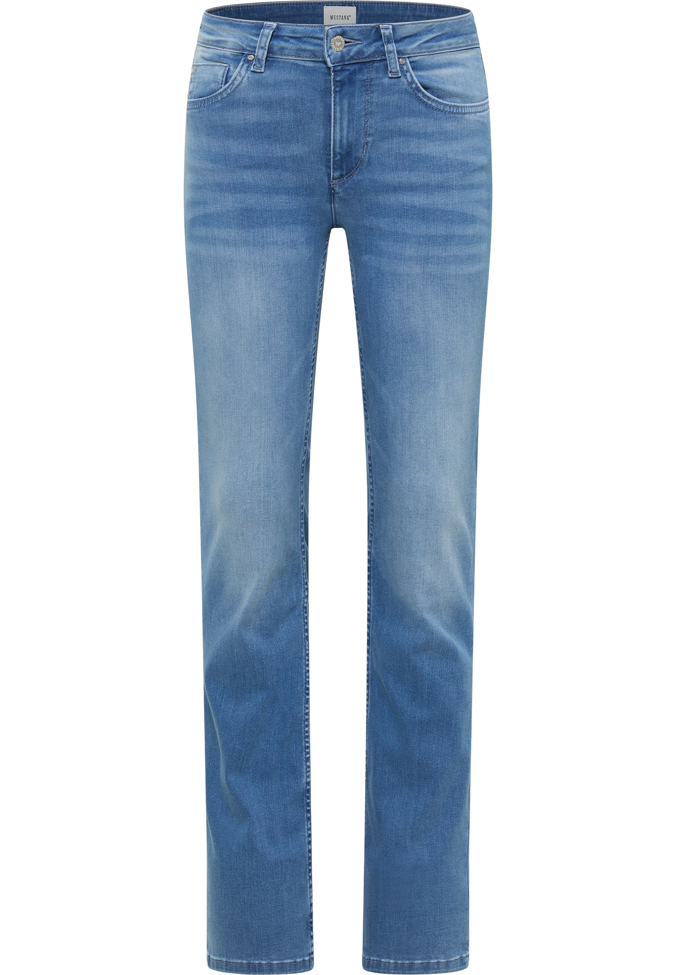 MUSTANG Regular Jeans 'Shelby' in Blauw: voorkant